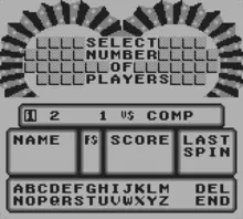 Image n° 1 - screenshots  : Wheel of Fortune